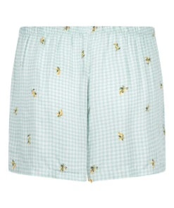 Hunkemöller Short En Viscose à Carreaux- Vert -Hunkemoller Boutique 302753 6