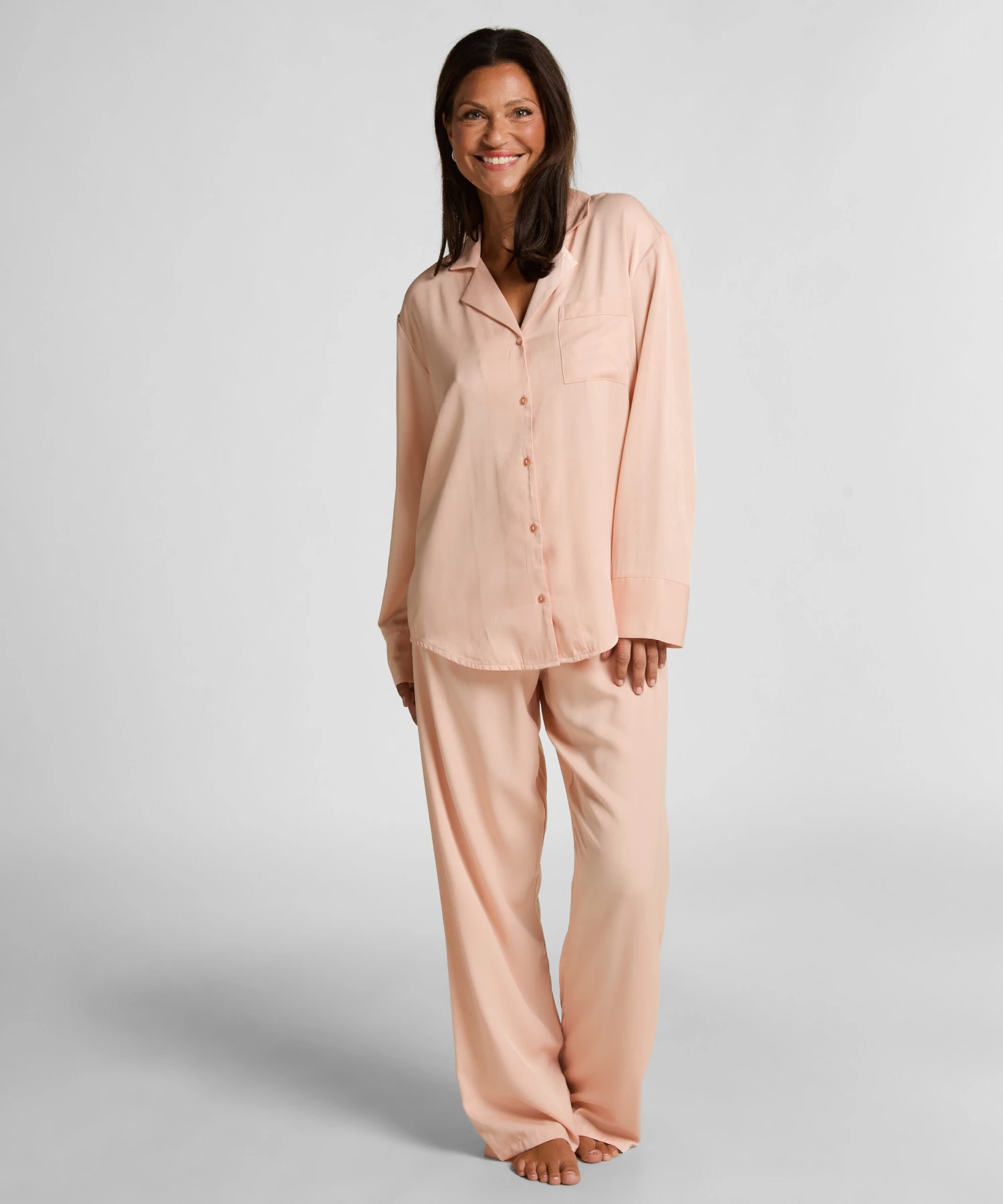 Veste à manches longues Satin Ayla- Rose Hunkemöller Veste à Manches Longues Satin Ayla- Rose -Hunkemoller Boutique 302769 3 scaled