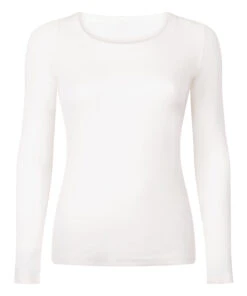 Hunkemöller Top De Pyjama Coton- Blanc -Hunkemoller Boutique 302774 5