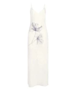 Hunkemöller Slip Dress Longue En Satin Floral- Blanc 5 Hunkemöller Slip Dress Longue En Satin Floral- Blanc -Hunkemoller Boutique 302808 5