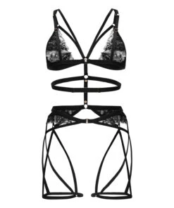 Hunkemöller Body Harnais Nienke- Noir 4 Hunkemöller Body Harnais Nienke- Noir -Hunkemoller Boutique 302812 6