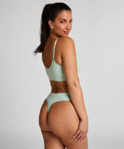 Hunkemöller String échancré Dianne- Vert -Hunkemoller Boutique 302817 4