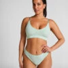 Hunkemöller Slip Brésilien Dianne- Vert