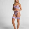 Hunkemöller Bas Autofixants 15 Deniers Backseam- Violet