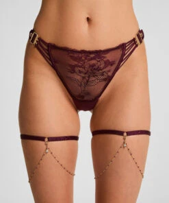 Hunkemöller Jarretières Avela- Violet
