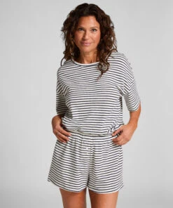 Hunkemöller Pyjama Jersey- Bleu