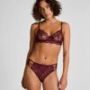 Hunkemöller Slip Brésilien Belle- Violet
