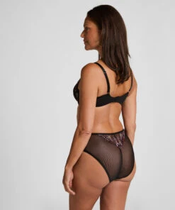 Hunkemöller Culotte Lily- Noir 2 Hunkemöller Culotte Lily- Noir -Hunkemoller Boutique 302998 4