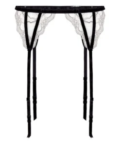 Hunkemöller Porte-jarretelles Agnes- Blanc -Hunkemoller Boutique 303003 5