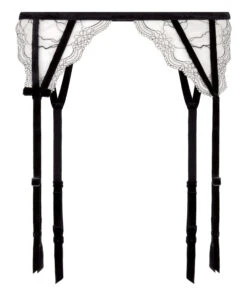 Hunkemöller Porte-jarretelles Agnes- Blanc -Hunkemoller Boutique 303003 6