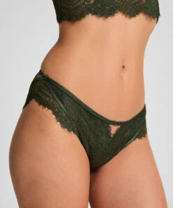 Hunkemöller Culotte Brésilienne Amara - Vert -Hunkemoller Boutique 303054 2