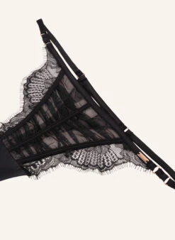 Hunkemöller Tanga Jambes Hautes Cynthia- Noir -Hunkemoller Boutique 303120 16