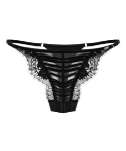 Hunkemöller Tanga Jambes Hautes Cynthia- Noir -Hunkemoller Boutique 303120 5