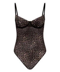 Hunkemöller Body Léopard Tara- Noir -Hunkemoller Boutique 303157 5