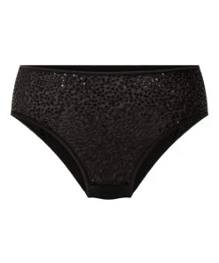 Hunkemöller Culotte Brésilienne Jambe Et Taille Haute Elle- Noir -Hunkemoller Boutique 303244 5