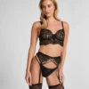 Hunkemöller Porte-jarretelles Sabrina- Noir