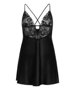 Hunkemöller Slip Dress Nienke- Noir 3 Hunkemöller Slip Dress Nienke- Noir -Hunkemoller Boutique 303311 5