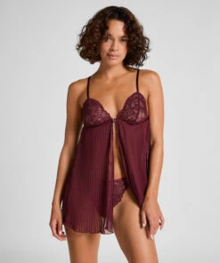 Hunkemöller Ensemble Caraco Isadora- Violet