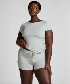 Hunkemöller Pyjama En Jersey- Gris -Hunkemoller Boutique 303433 12