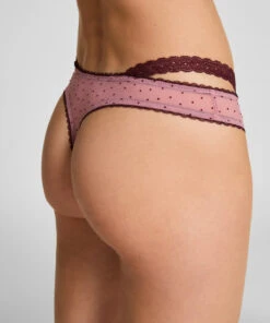 Hunkemöller String Adeline- Rose 1 Hunkemöller String Adeline- Rose -Hunkemoller Boutique 303517 2