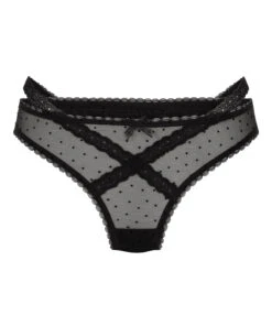 Hunkemöller String Adeline- Noir 3 Hunkemöller String Adeline- Noir -Hunkemoller Boutique 303518 5