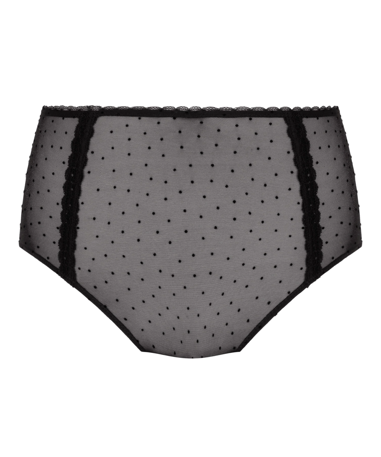 Culotte brésilienne Adeline taille haute- Noir Hunkemöller Culotte Brésilienne Adeline Taille Haute- Noir -Hunkemoller Boutique 303519 6 scaled