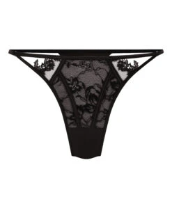Hunkemöller String Jambe Haute Julia- Noir -Hunkemoller Boutique 303555 5