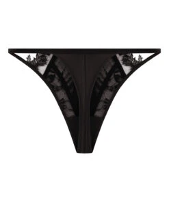 Hunkemöller String Jambe Haute Julia- Noir -Hunkemoller Boutique 303555 6