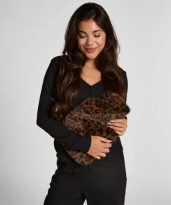 Hunkemöller Bouillotte D'eau Chaude Leopard- Noir