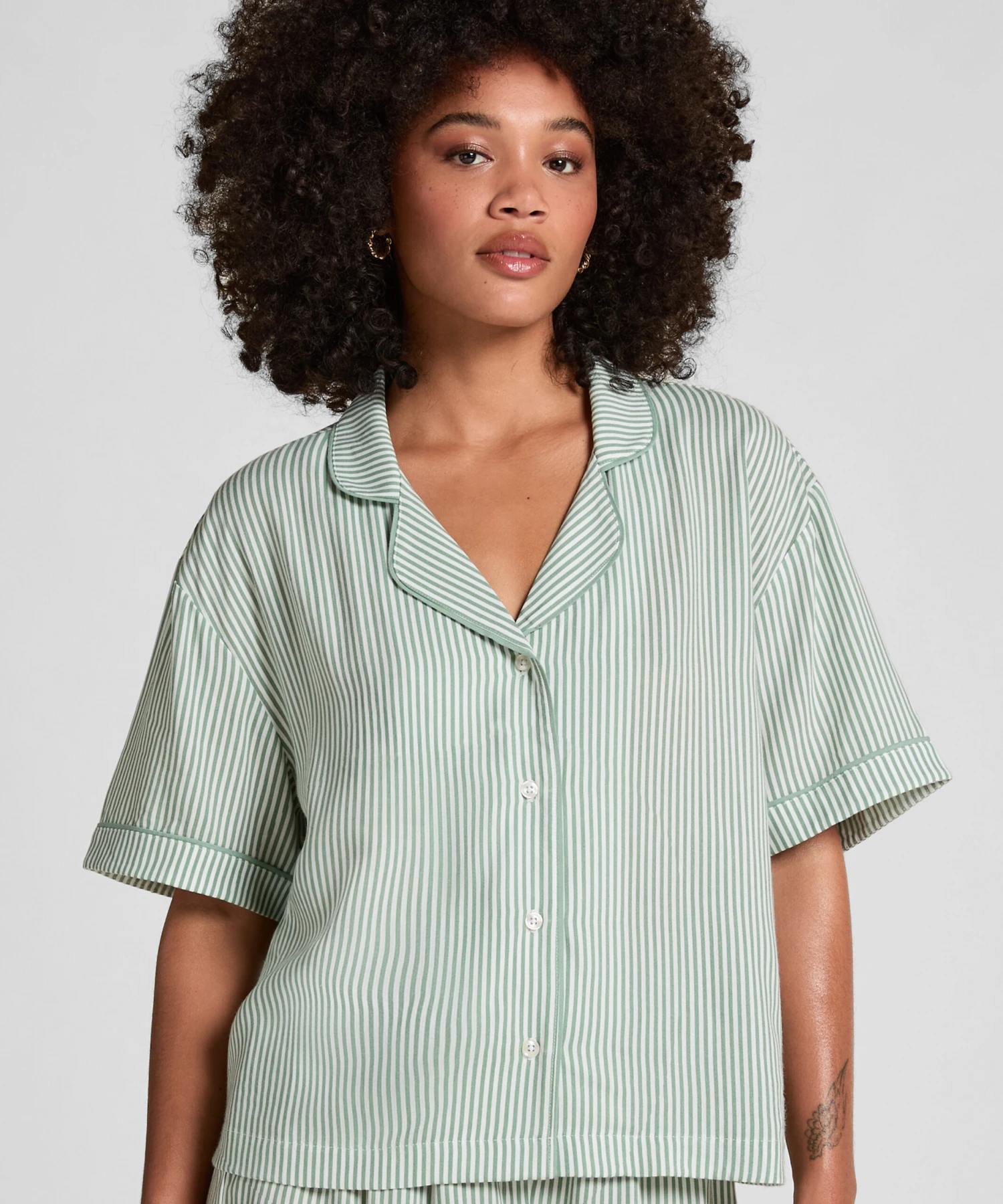 Veste tissée à manches courtes Hunkemöller Veste Tissée à Manches Courtes -Hunkemoller Boutique 303745 1 scaled