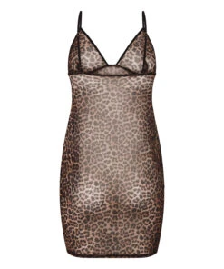 Hunkemöller Nuisette En Maille Léopard- Noir 4 Hunkemöller Nuisette En Maille Léopard- Noir -Hunkemoller Boutique 303868 6