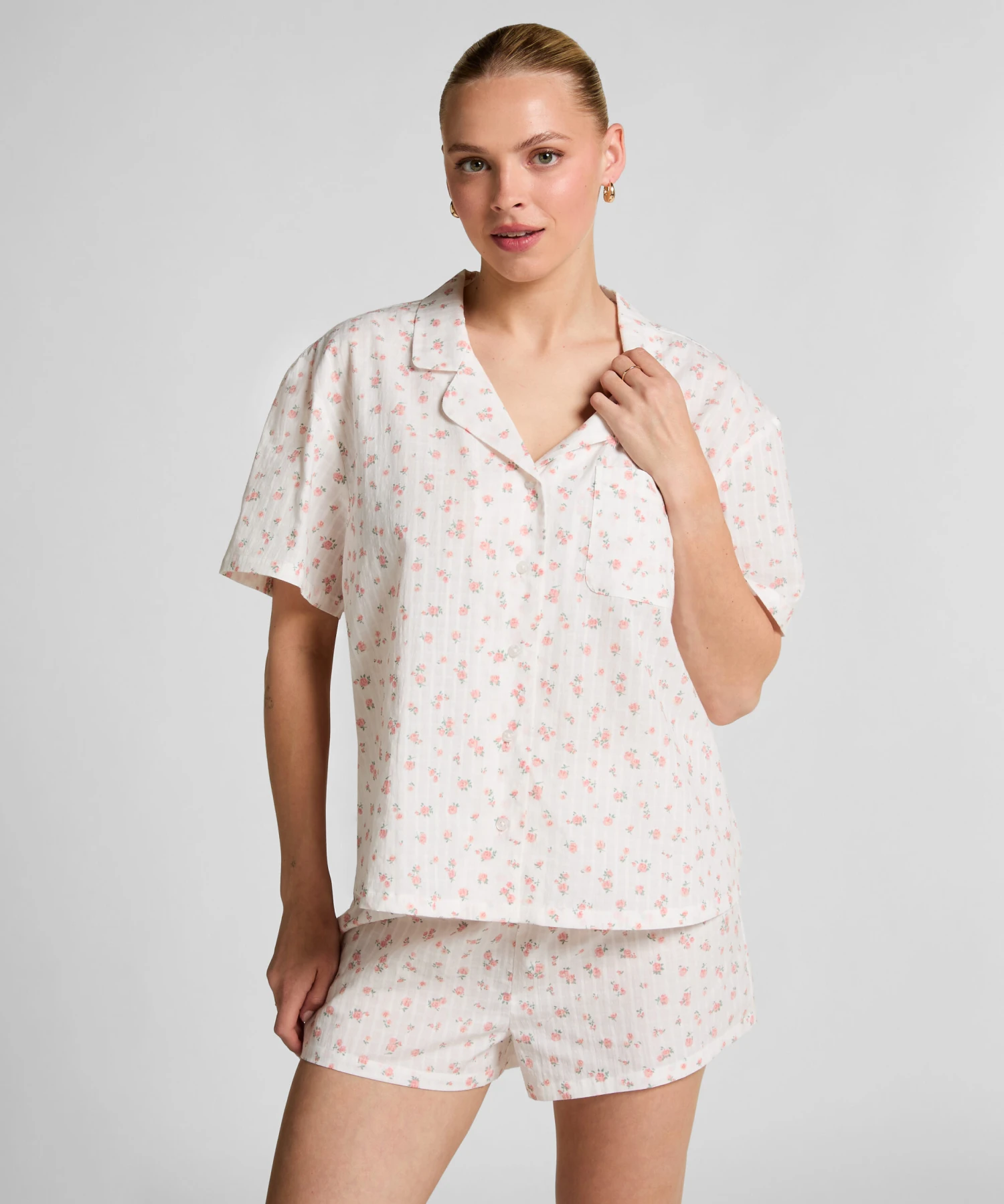 Veste de pyjama- Blanc Hunkemöller Veste De Pyjama- Blanc -Hunkemoller Boutique 304290 3 scaled