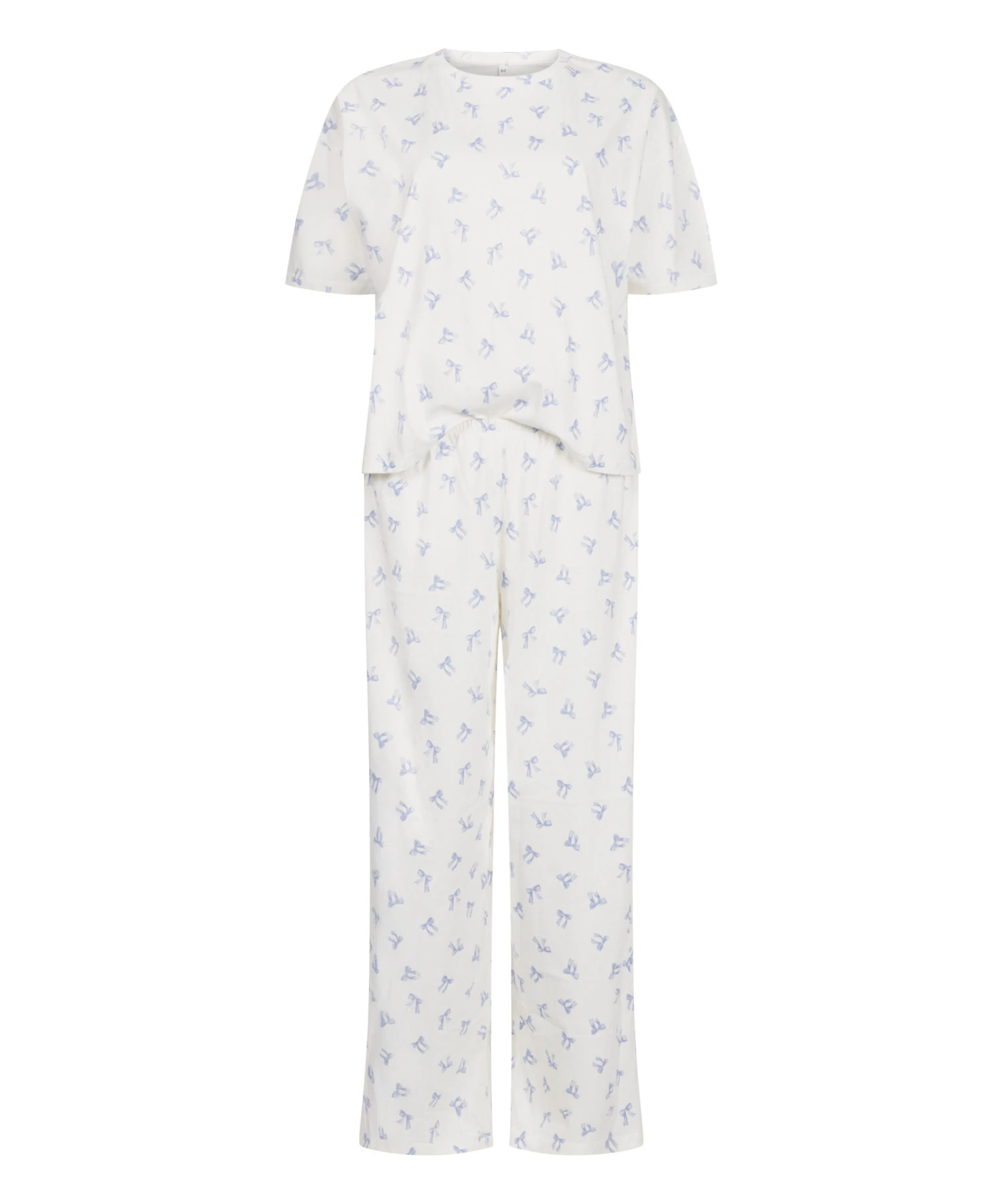 Pyjama Set Cotton Jersey Long- Blanc Hunkemöller Pyjama Set Cotton Jersey Long- Blanc -Hunkemoller Boutique 304827 5 scaled