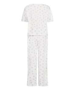 Hunkemöller Pyjama Set Cotton Jersey Long- Blanc 4 Hunkemöller Pyjama Set Cotton Jersey Long- Blanc -Hunkemoller Boutique 304827 6